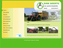 Tablet Screenshot of dirkgeerts.nl